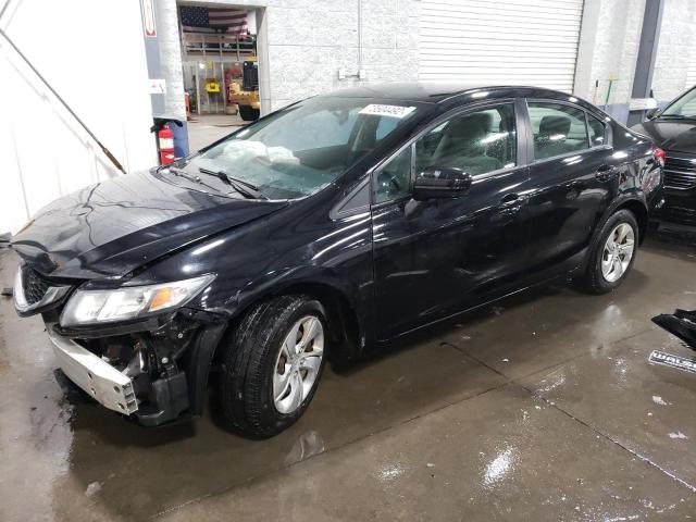 Photo 1 from auction – 2015 HONDA CIVIC LX with VIN 19XFB2F59FE001358