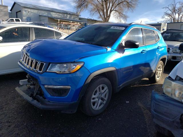 JEEP COMPASS SP 2020 with VIN 3C4NJCAB9LT147610 - Photo from auction