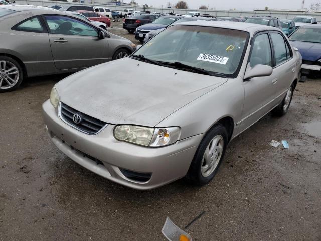 TOYOTA COROLLA CE 2002 with VIN 1NXBR12E32Z635346 - Photo from auction