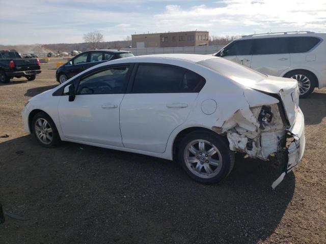 Photo 2 from auction – 2012 HONDA CIVIC LX with VIN 19XFB2F54CE025899
