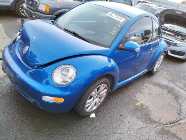 Photo 1 from auction – 2003 VOLKSWAGEN NEW BEETLE with VIN 3VWCD21C93M442246