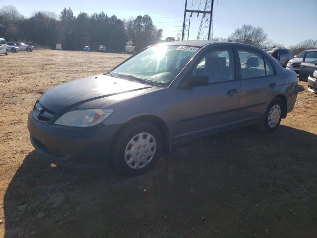 Photo 1 from auction – 2005 HONDA CIVIC DX with VIN 1HGES16485L009276