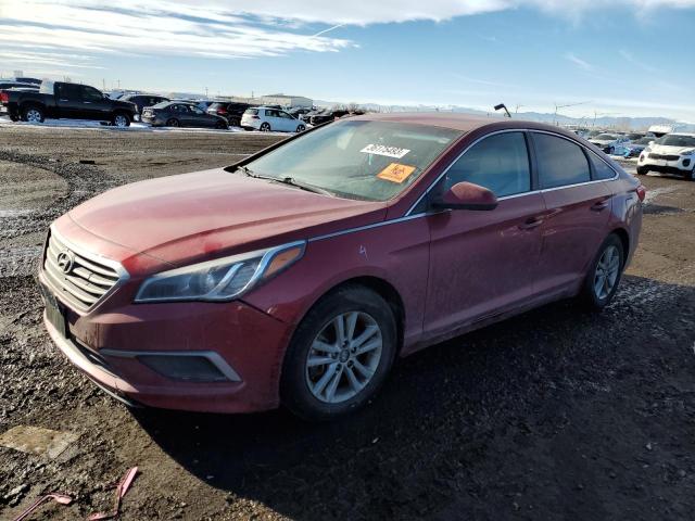 HYUNDAI SONATA SE 2016 with VIN 5NPE24AF9GH262834 - Photo from auction