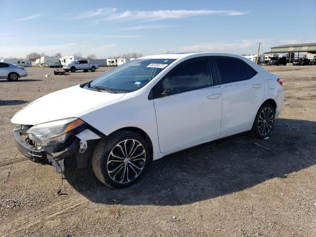 TOYOTA COROLLA L 2015 with VIN 2T1BURHE4FC322558 - Photo from auction
