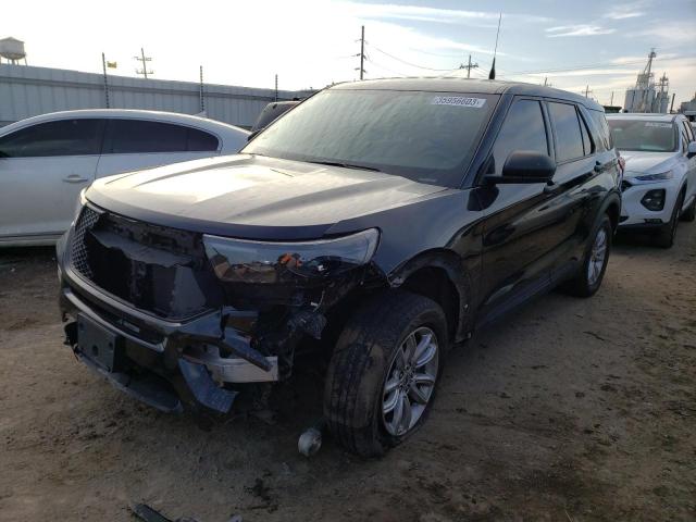 FORD EXPLORER P 2020 with VIN 1FM5K8ABXLGA55416 - Photo from auction