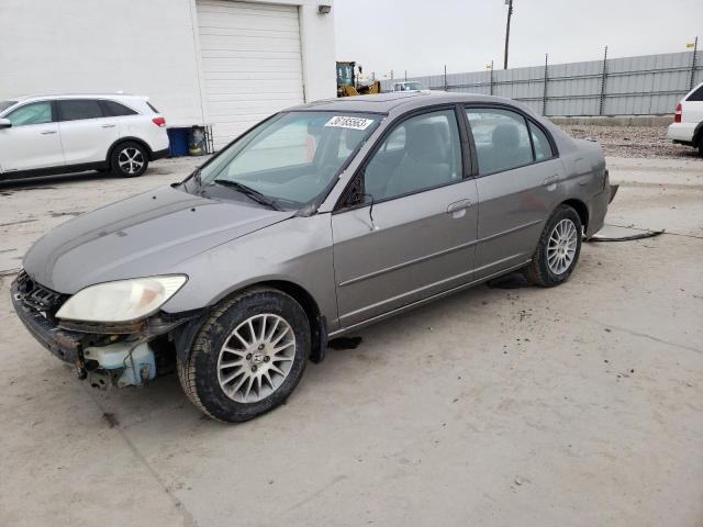 HONDA CIVIC EX 2005 with VIN 2HGES26775H616301 - Photo from auction