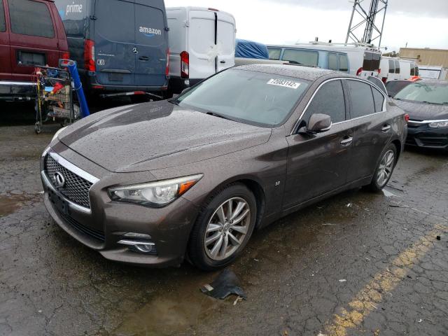 INFINITI Q50 BASE 2015 with VIN JN1BV7AP1FM338901 - Photo from auction