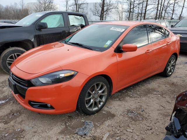 DODGE DART SXT 2015 with VIN 1C3CDFBBXFD224868 - Photo from auction