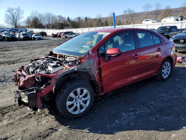 Photo 1 from auction – 2021 TOYOTA COROLLA LE with VIN 5YFEPMAE7MP263715