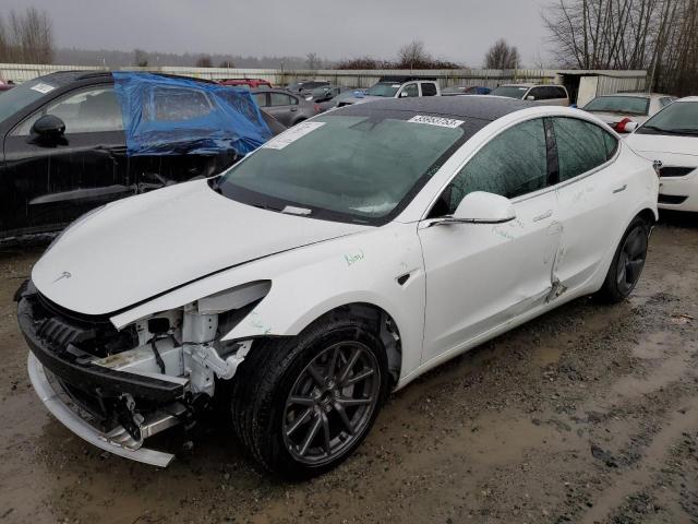 TESLA MODEL 3 2020 with VIN 5YJ3E1EA8LF803974 - Photo from auction