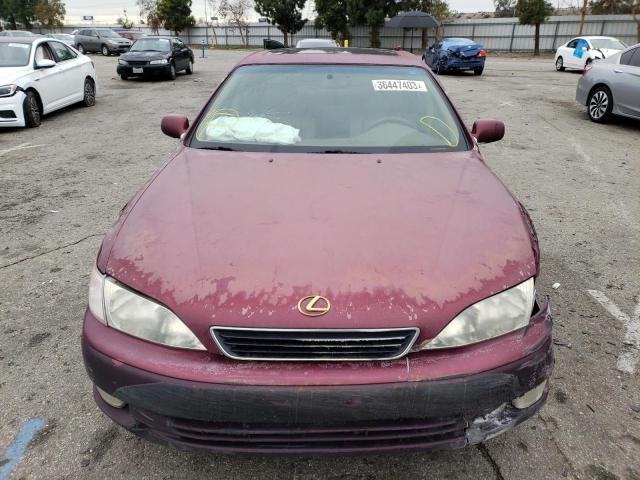 Photo 5 from auction – 1997 LEXUS ES 300 with VIN JT8BF22G0V0062887