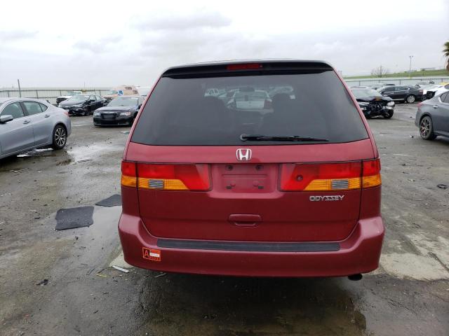Photo 6 from auction – 2002 HONDA ODYSSEY LX with VIN 5FNRL18582B057801