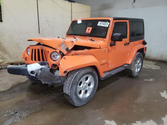 JEEP WRANGLER S 2013 with VIN 1C4AJWBG6DL560799 - Photo from auction