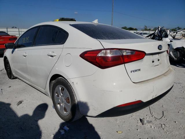 Photo 2 from auction – 2016 KIA FORTE LX with VIN KNAFK4A64G5604269