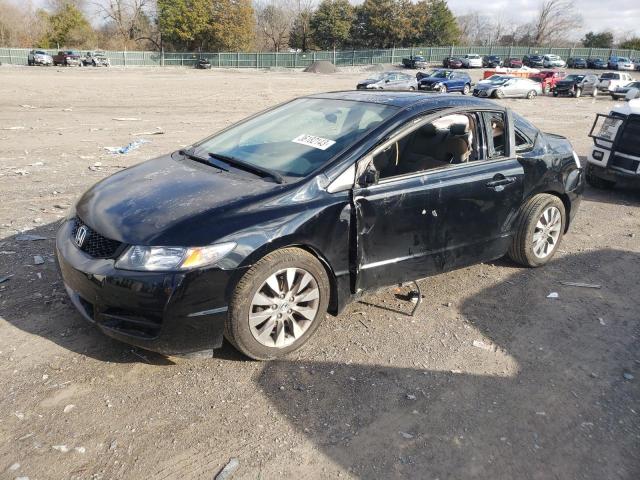 HONDA CIVIC EX 2010 with VIN 2HGFG1B87AH522976 - Photo from auction