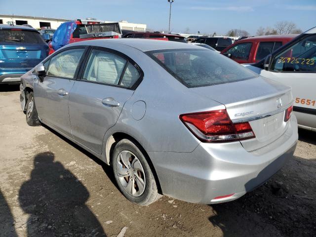 Photo 2 from auction – 2014 HONDA CIVIC LX with VIN 19XFB2F59EE026274