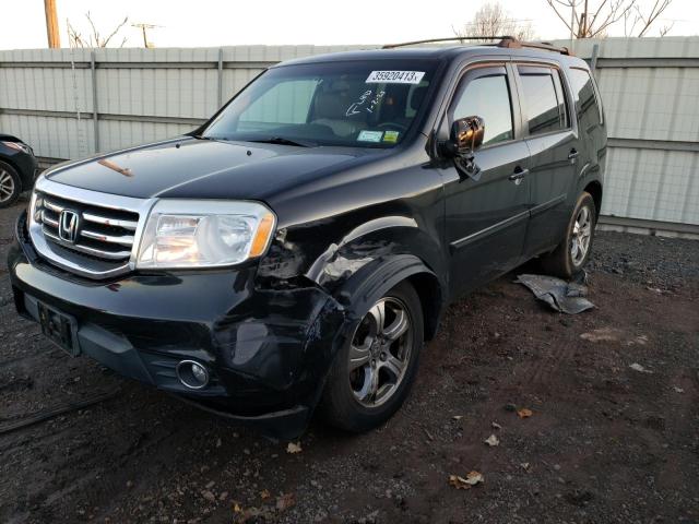 HONDA PILOT EXL 2012 with VIN 5FNYF4H5XCB074685 - Photo from auction
