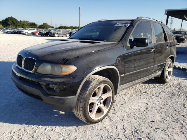 BMW X5 3.0I 2004 with VIN 5UXFA13504LU37522 - Photo from auction