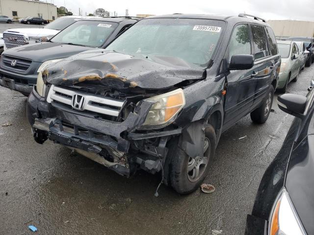 Photo 2 from auction – 2006 HONDA PILOT EX with VIN 5FNYF28776B036874