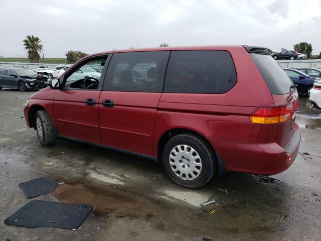 Photo 2 from auction – 2002 HONDA ODYSSEY LX with VIN 5FNRL18582B057801