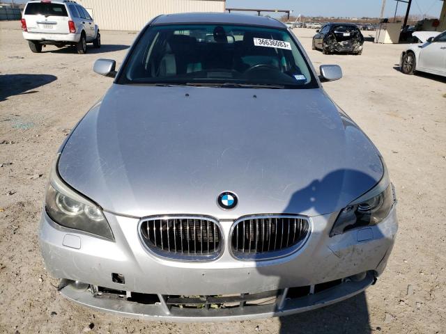 Photo 5 from auction – 2007 BMW 530 I with VIN WBANE73567CM58512