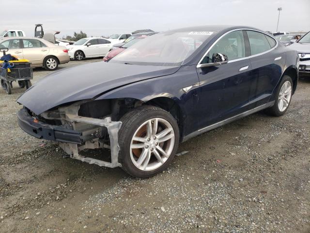 TESLA MODEL S 2014 with VIN 5YJSA1H15EFP32089 - Photo from auction