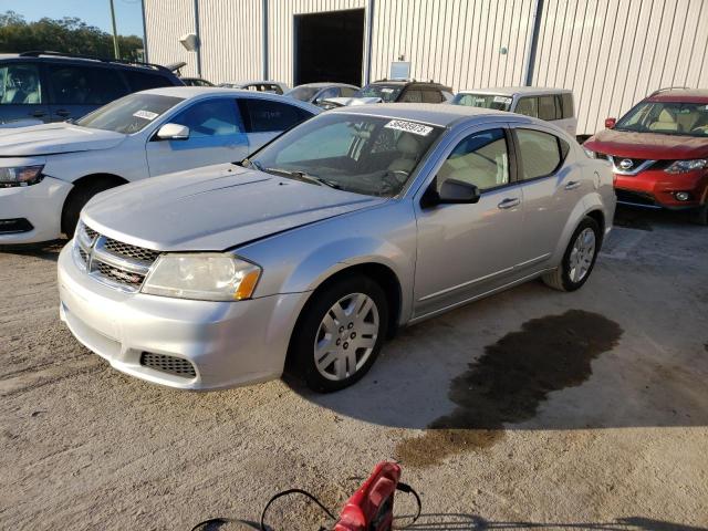 DODGE AVENGER SE 2012 with VIN 1C3CDZAB6CN322532 - Photo from auction