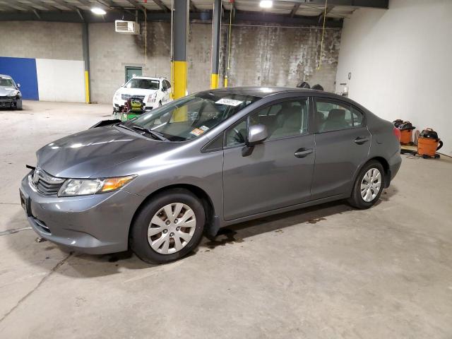 HONDA CIVIC LX 2012 with VIN 19XFB2F52CE319463 - Photo from auction
