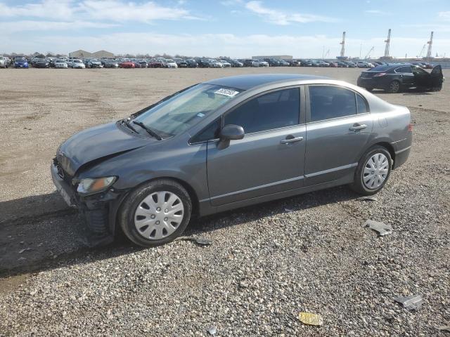 HONDA CIVIC LX 2010 with VIN 19XFA1F50AE067254 - Photo from auction