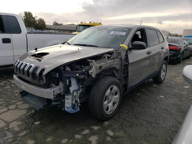 JEEP CHEROKEE S 2017 with VIN 1C4PJLAB0HW593039 - Photo from auction
