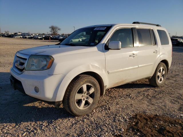 HONDA PILOT EXL 2011 with VIN 5FNYF4H59BB049971 - Photo from auction