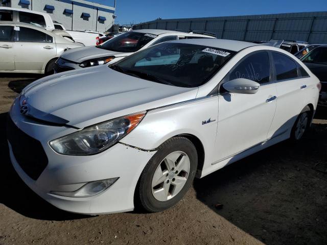 HYUNDAI SONATA HYB 2011 with VIN KMHEC4A41BA018778 - Photo from auction