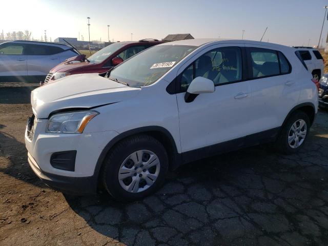 CHEVROLET TRAX LS 2016 with VIN 3GNCJKSB0GL253604 - Photo from auction