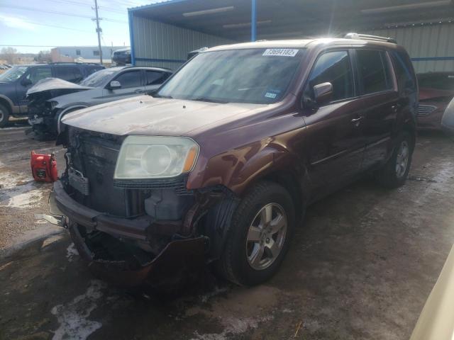 HONDA PILOT EXL 2011 with VIN 5FNYF3H55BB024897 - Photo from auction