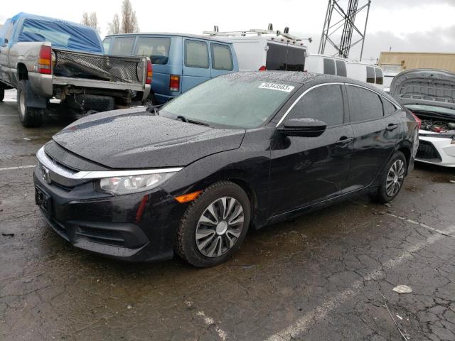 HONDA CIVIC LX 2017 with VIN 2HGFC2F57HH551602 - Photo from auction