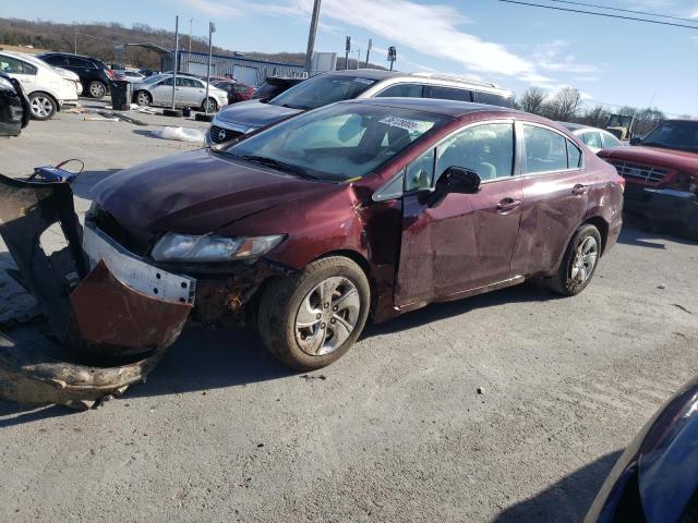 HONDA CIVIC LX 2015 with VIN 19XFB2F53FE706530 - Photo from auction
