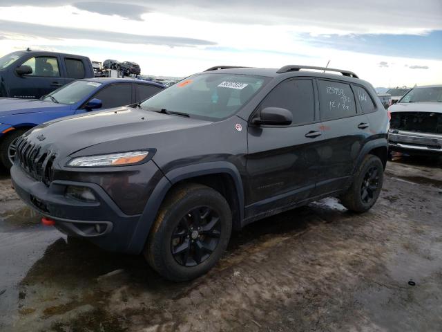 JEEP CHEROKEE T 2015 with VIN 1C4PJMBS3FW599659 - Photo from auction