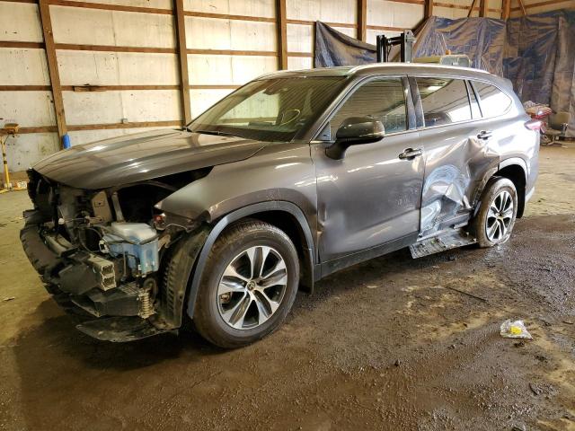 TOYOTA HIGHLANDER 2021 with VIN 5TDGZRBHXMS130883 - Photo from auction
