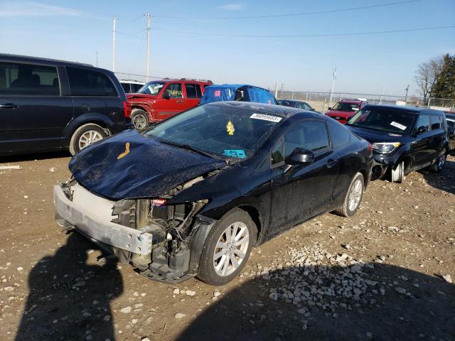 HONDA CIVIC EX 2012 with VIN 2HGFG3B81CH508859 - Photo from auction