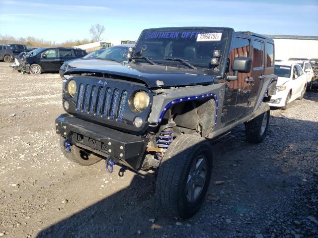JEEP WRANGLER U 2015 with VIN 1C4BJWDG2FL650004 - Photo from auction