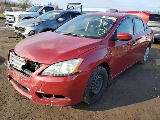 Photo 1 from auction – 2014 NISSAN SENTRA S with VIN 3N1AB7AP5EL640107