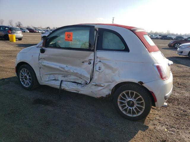 Photo 2 from auction – 2012 FIAT 500 LOUNGE with VIN 3C3CFFER5CT162059