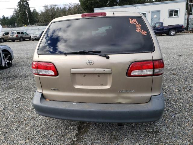 Photo 6 from auction – 2001 TOYOTA SIENNA CE with VIN 4T3ZF19C91U355190