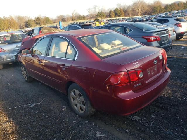 Photo 2 from auction – 2006 KIA OPTIMA LX with VIN KNAGE123765043353