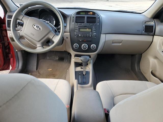 Photo 8 from auction – 2009 KIA SPECTRA EX with VIN KNAFE222895665778