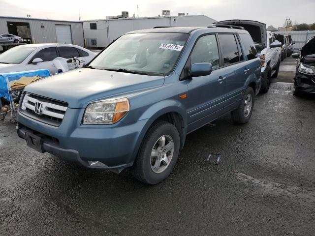HONDA PILOT EXL 2008 with VIN 5FNYF18548B025925 - Photo from auction