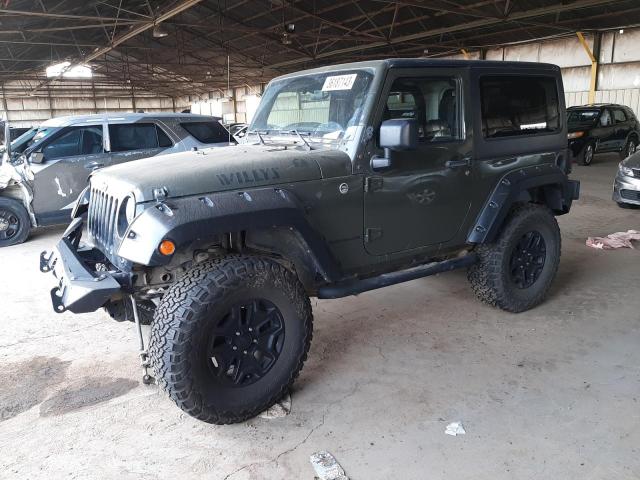 JEEP WRANGLER S 2015 with VIN 1C4AJWAG6FL771084 - Photo from auction