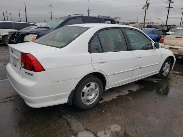 Photo 3 from auction – 2005 HONDA CIVIC HYBR with VIN JHMES96685S005666
