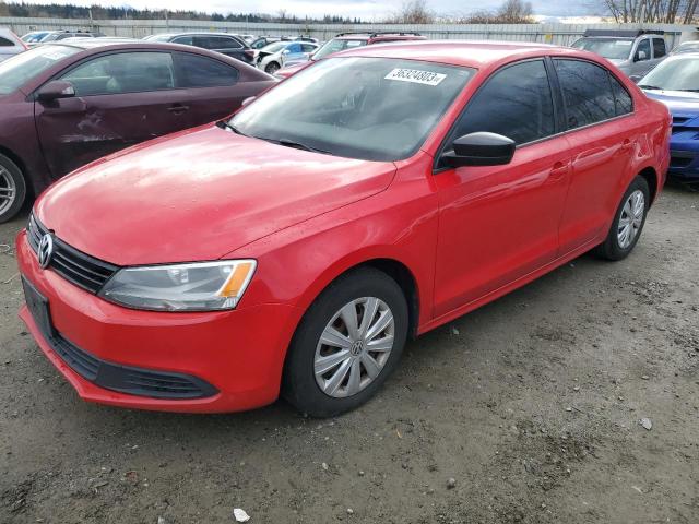 VOLKSWAGEN JETTA BASE 2013 with VIN 3VW2K7AJ4DM436630 - Photo from auction