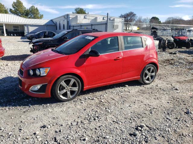 CHEVROLET SONIC RS 2013 with VIN 1G1JG6SB6D4199208 - Photo from auction